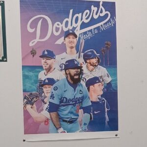 Dodgers Team Poster